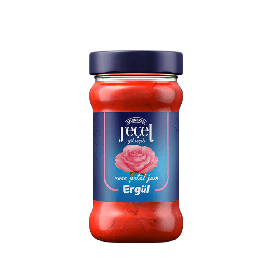Turkish Ergul Rose Petal Jam (Gul Receli) 380g