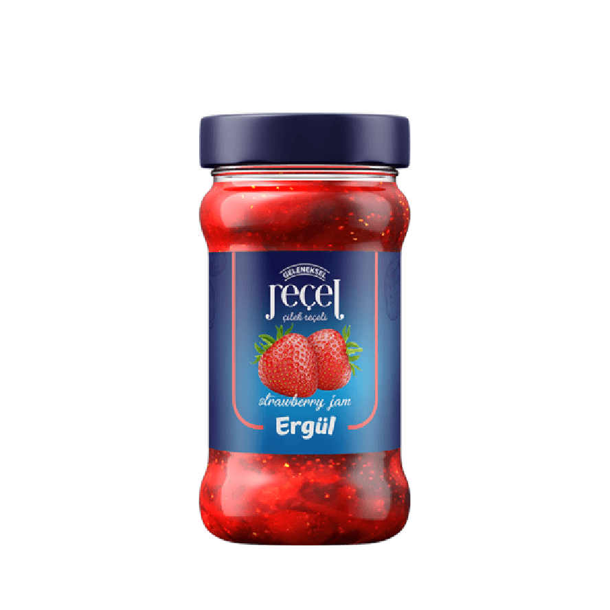 Turkish Ergul Strawberry Jam (Cilek Receli) 380g