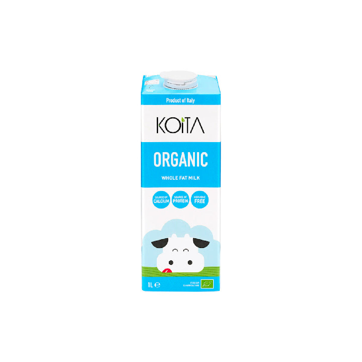 Koita Organic Whole Fat Milk 1L