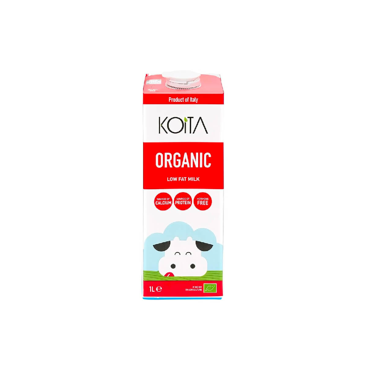 Koita Organic Low Fat Milk 1L
