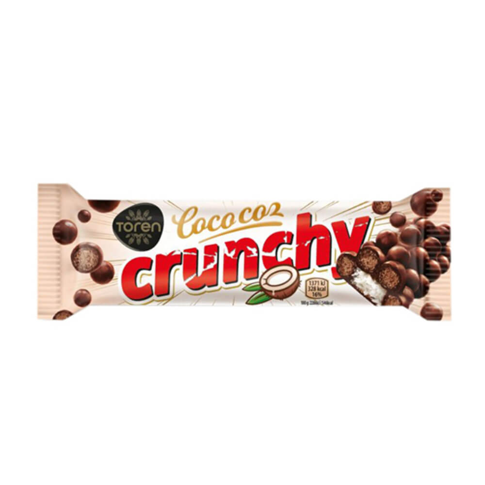 Toren Coco Coz Crunchy Coconut Chocolate Bar 32g