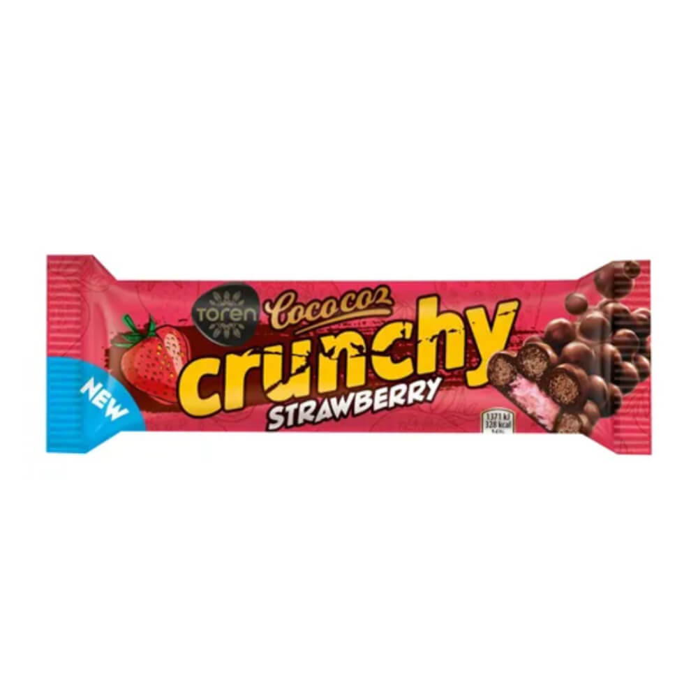 Toren Coco Coz Crunchy Strawberry Coconut Chocolate 32g
