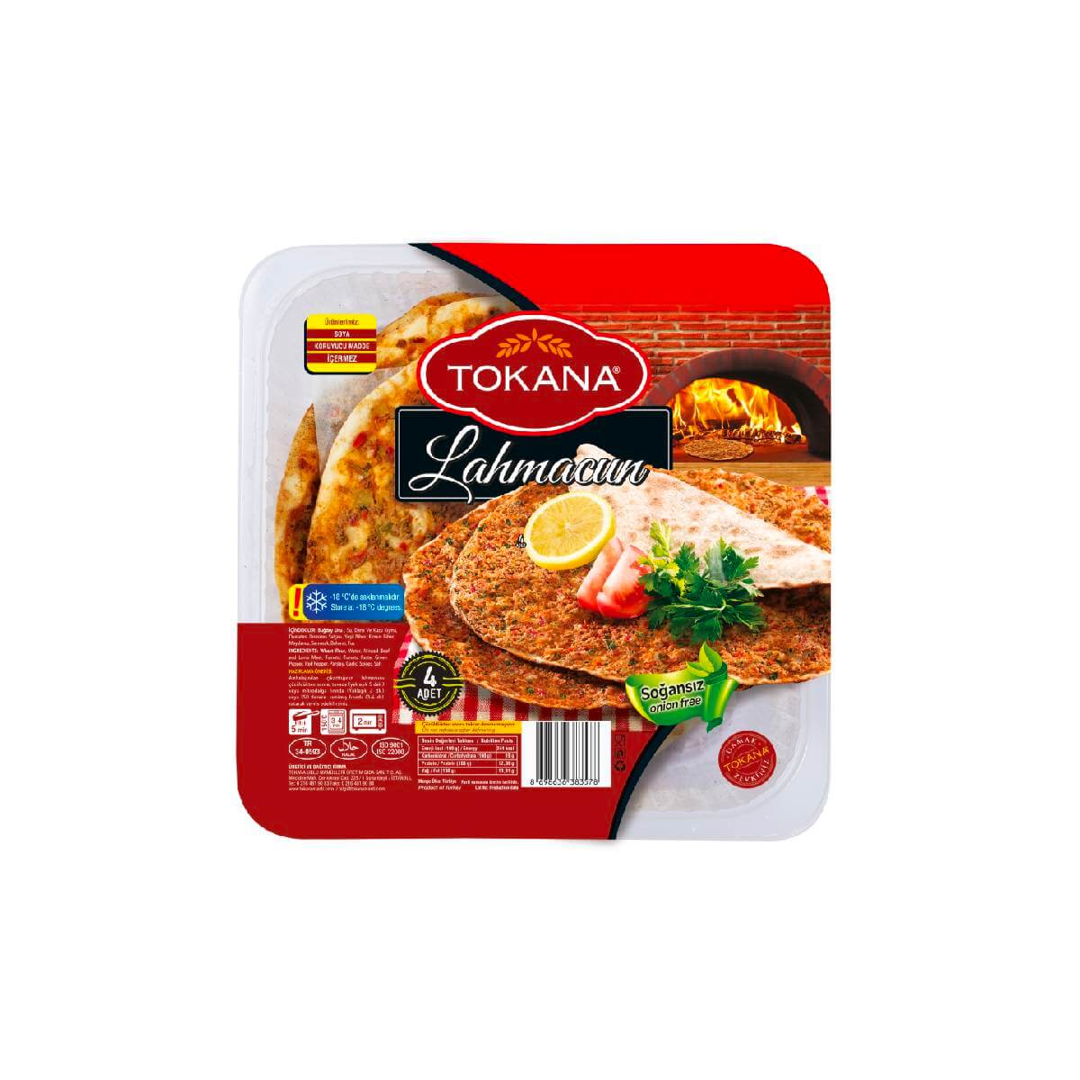 Turkish Tokana Lahmacun 4x100g