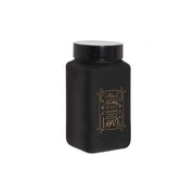 Herevin Square Canister Kitchen Love Black 1.5L