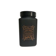 Herevin Square Canister Kitchen Love-Black 2L