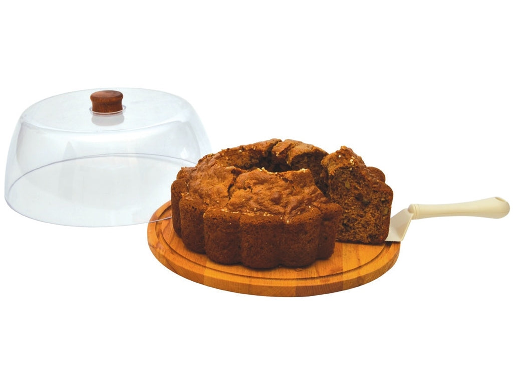 Obje Plastik Round Cake Stand 29cm
