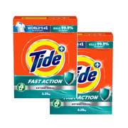 Tide Fast Action Antibacterial Detergent Powder 2x2.25kg