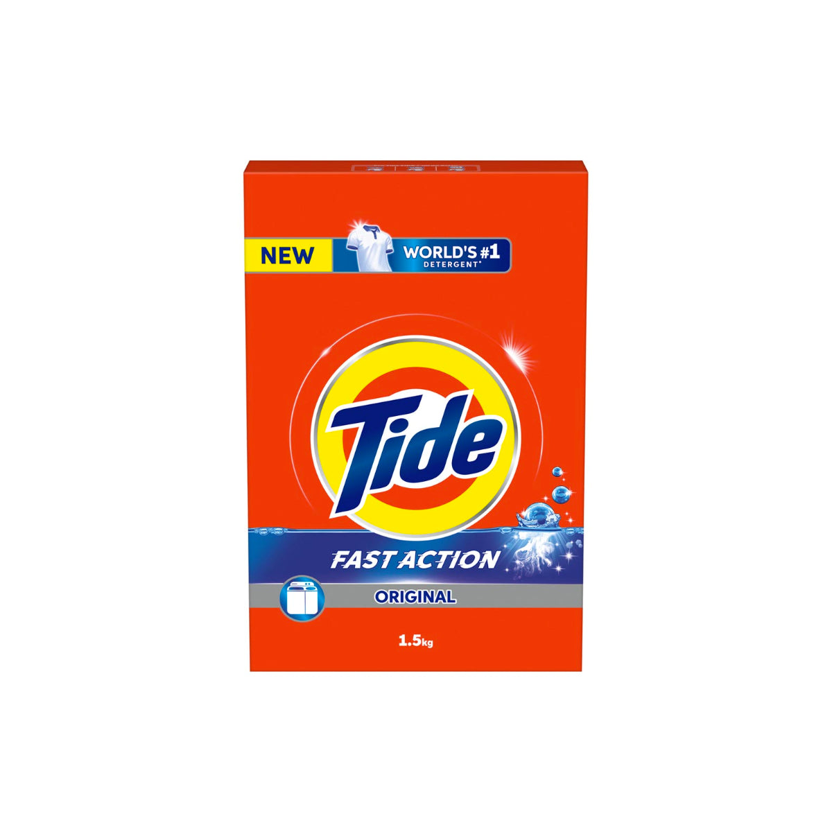 Tide Original Fast Action Laundry Detergent Powder 1.5kg