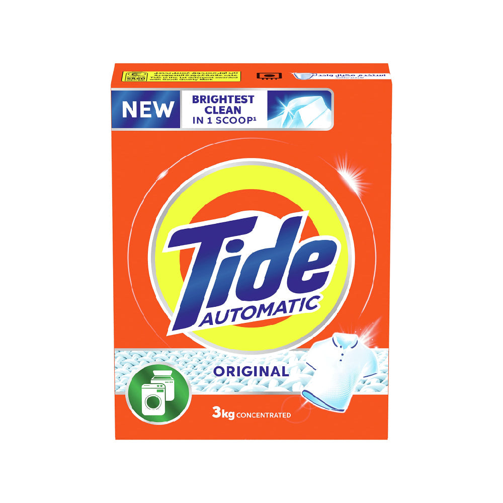Tide Original Automatic Antibacterial Detergent Powder 3kg