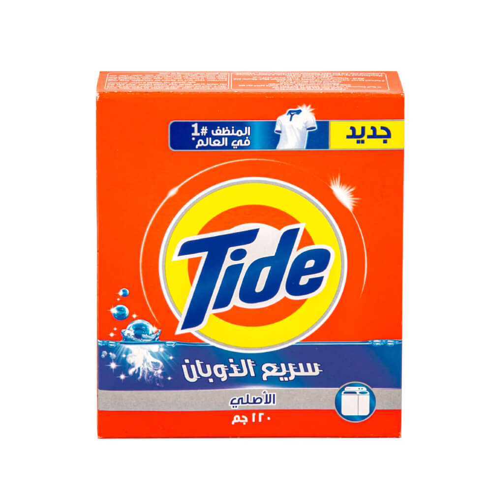 Tide Fast Action Original Detergent Powder 120g