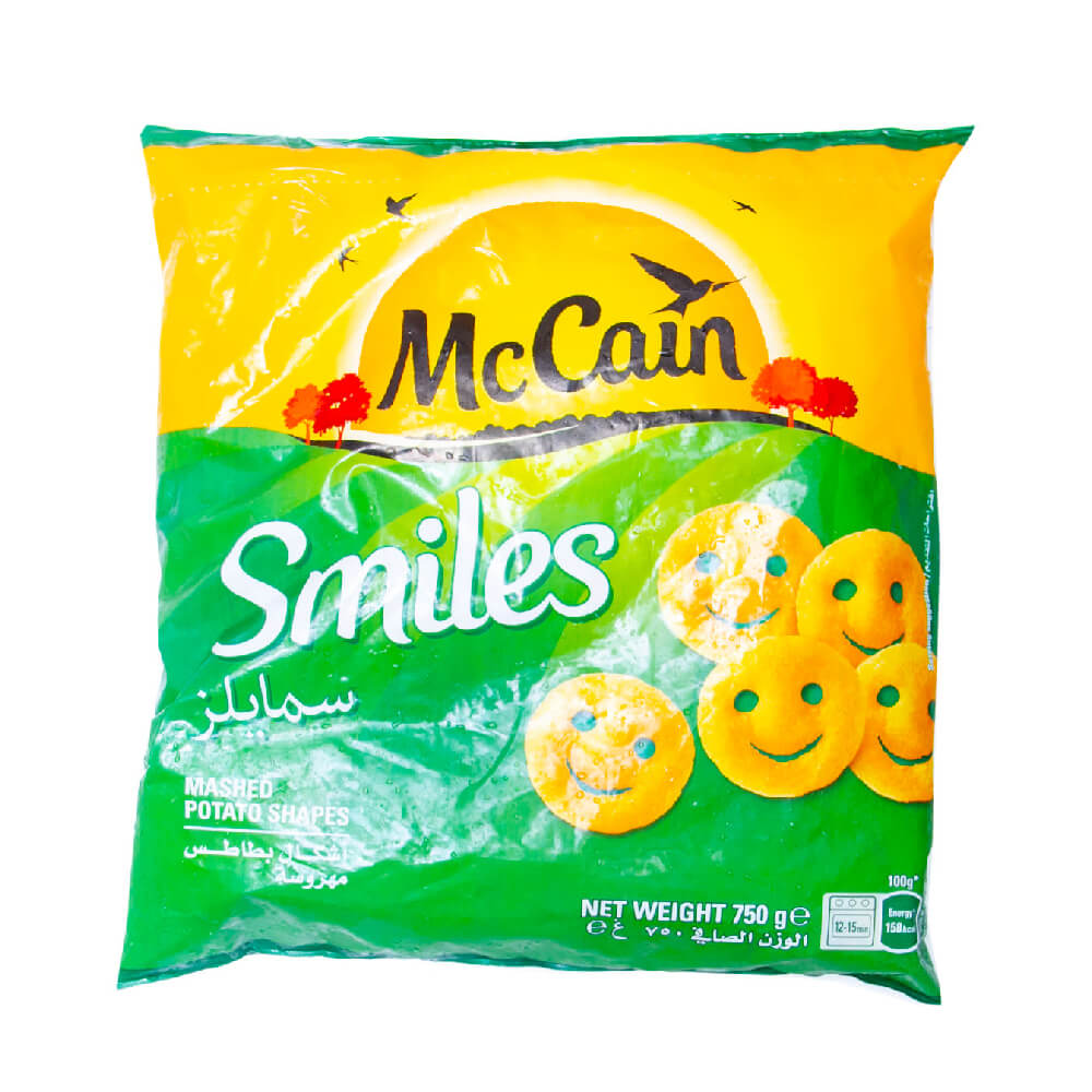 McCain Smiles Fries 750gm