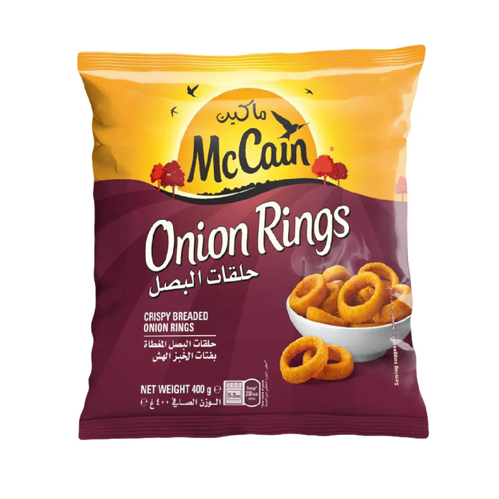 McCain Onion Rings 400gm