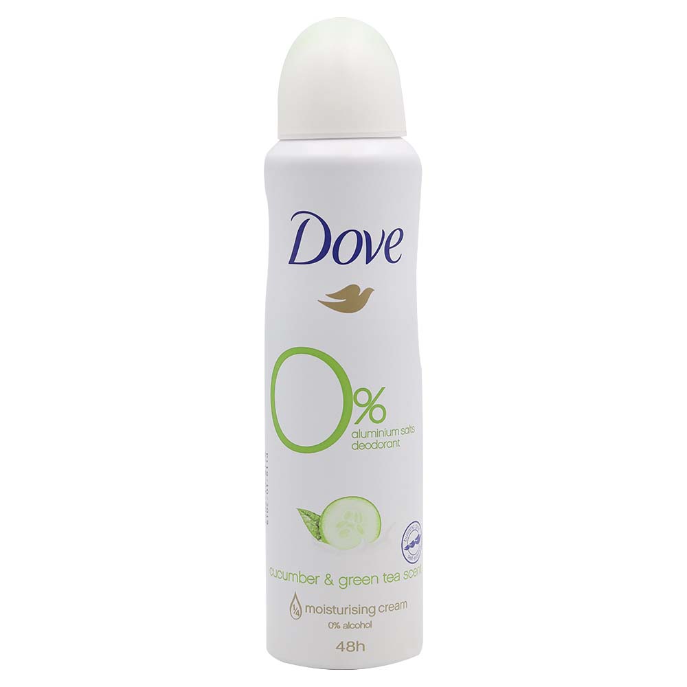 Dove Deo Spray Cucumber & Green Tea 0% Alum. 150ml