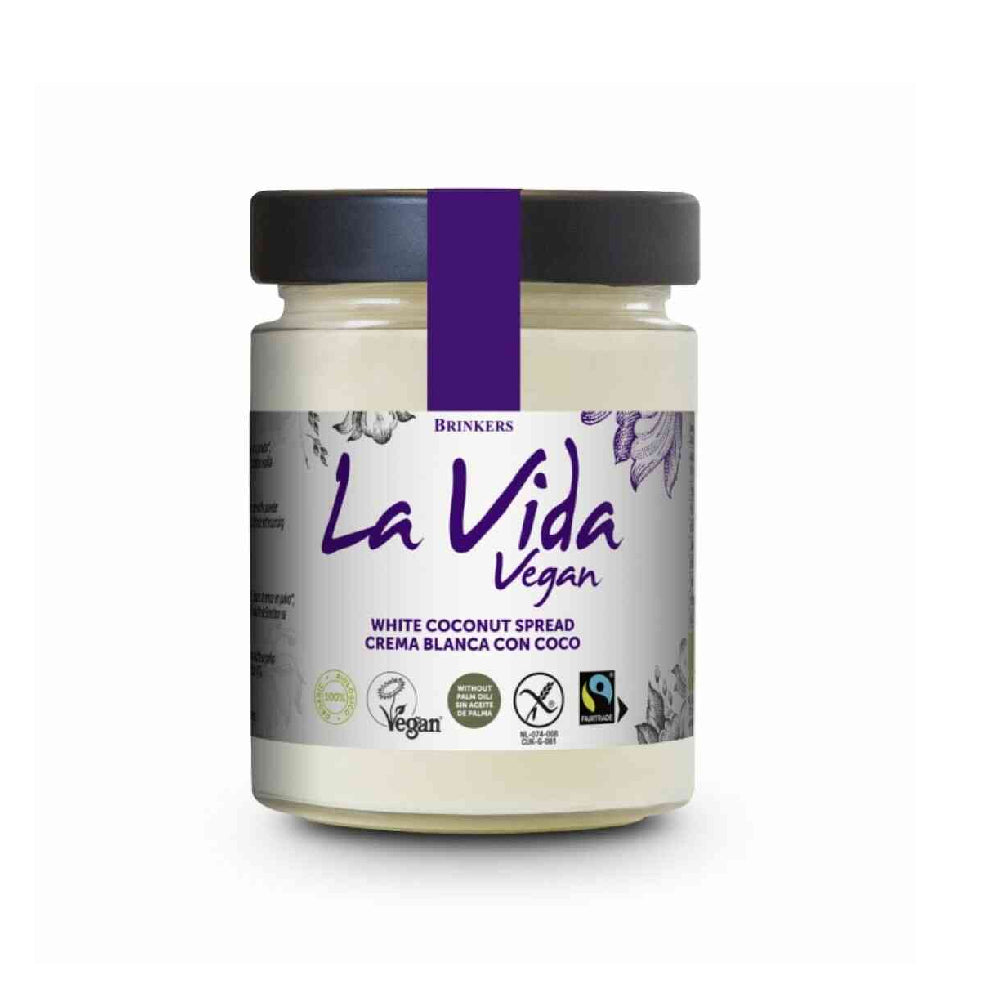 Brinkers La Vida Vegan Coconut & White Chocolate Spread 270G