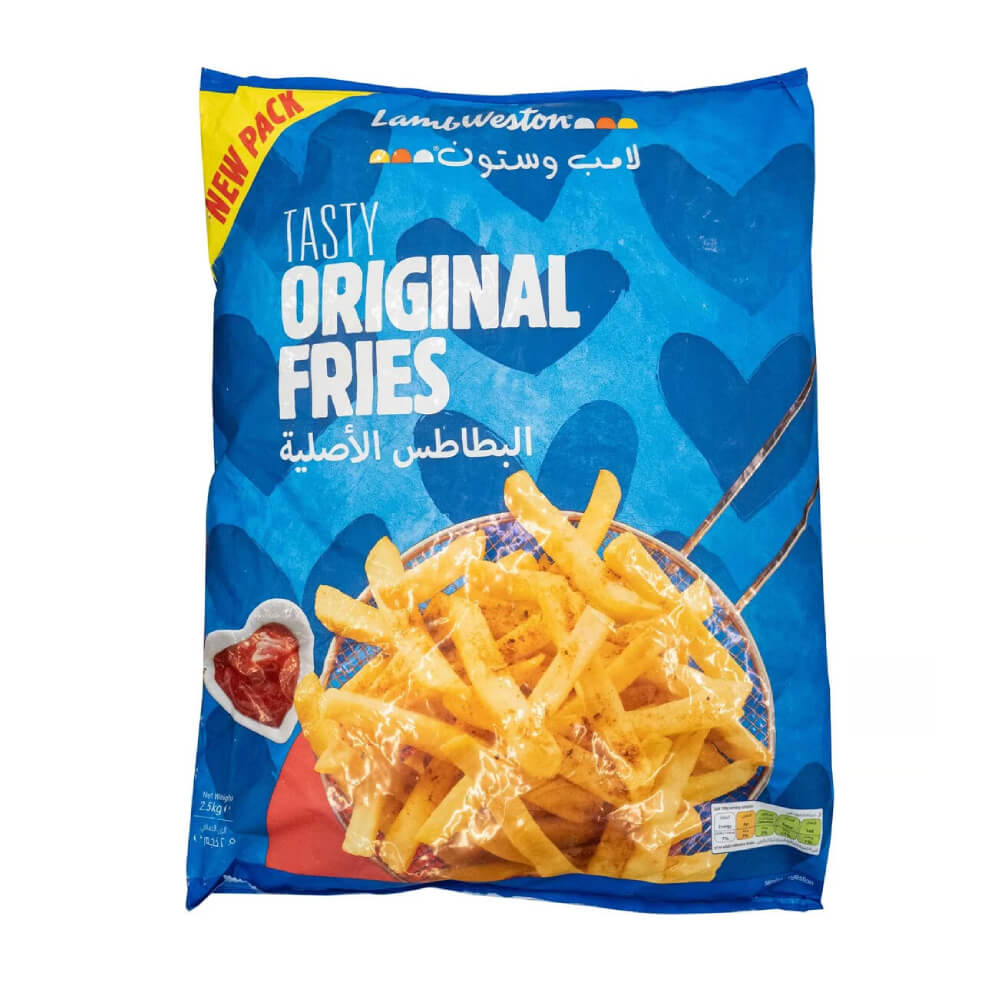 Lamb Weston Tasty Original French Fries 2.5kg