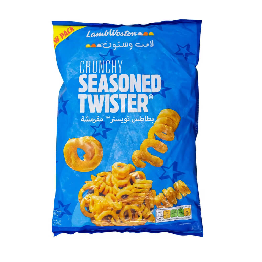 Lamb Weston Crunchy Seasoned Twister French Fries 750gm