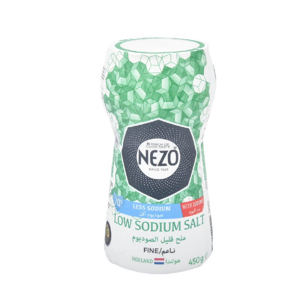 Nezo Salt Low Sodium w/ Iodine 450G