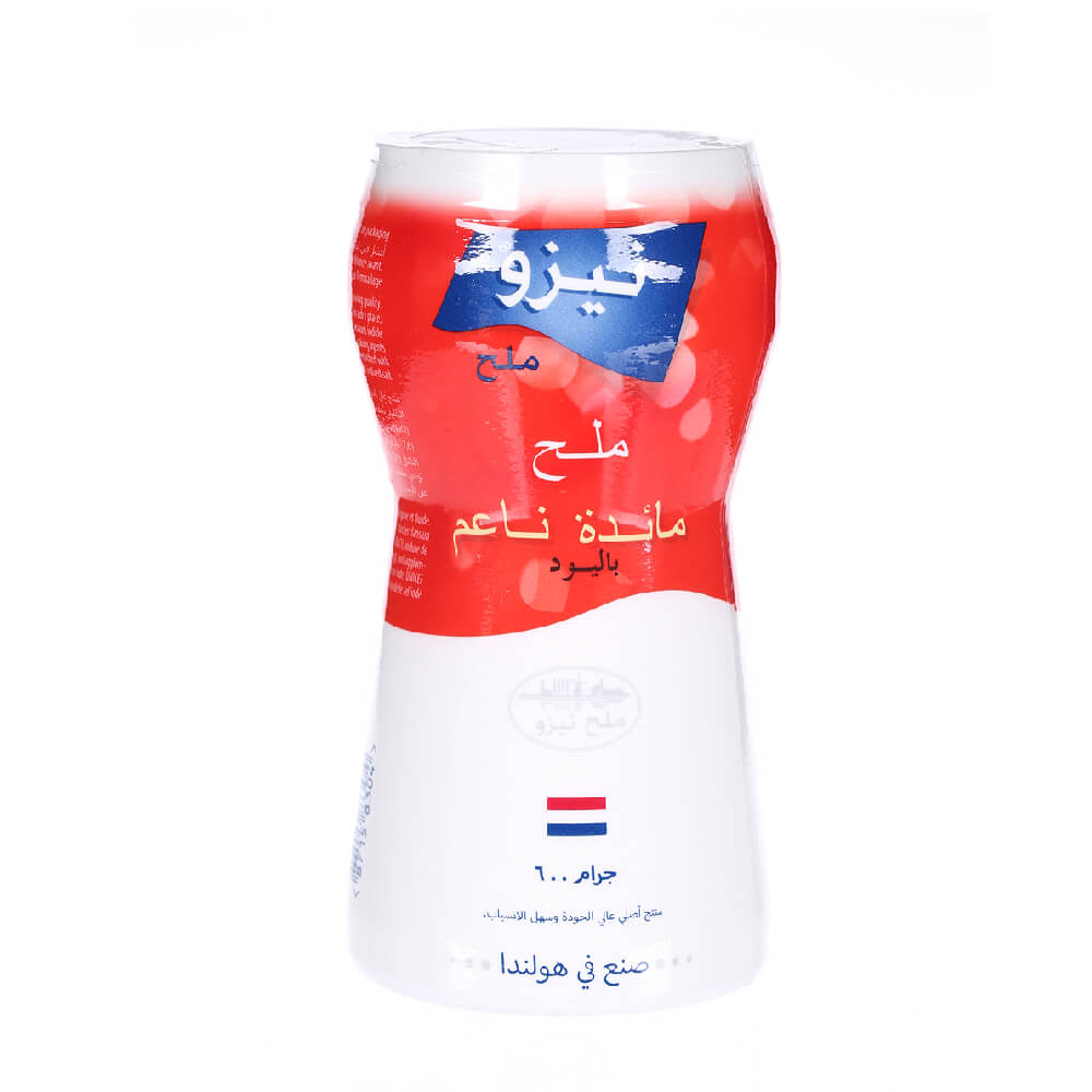 Nezo Iodized Salt Shaker Red Bottle 600G