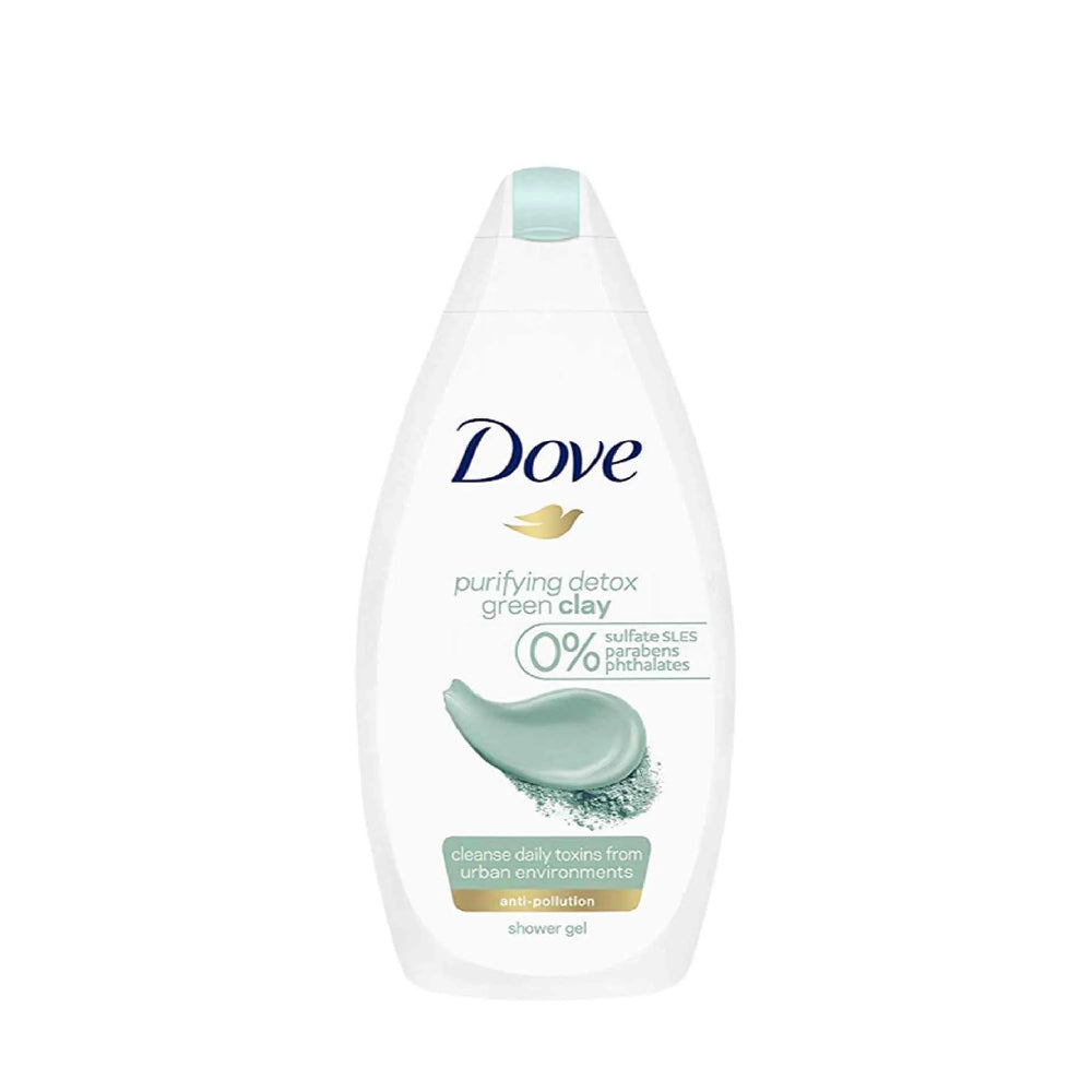 Dove Body Wash Purifying Green Clay 250ml