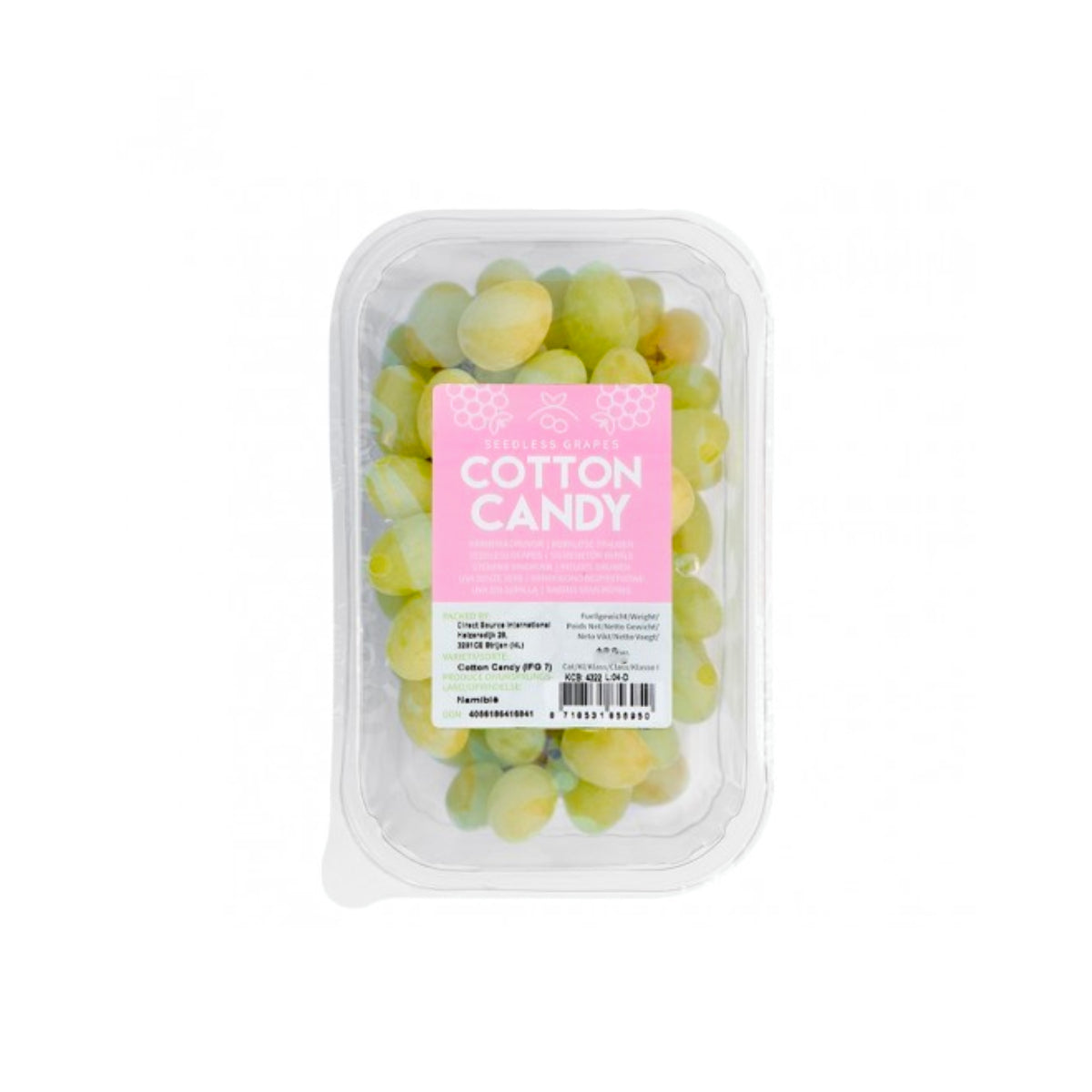 Grapes Cotton Candy Namibia 500g