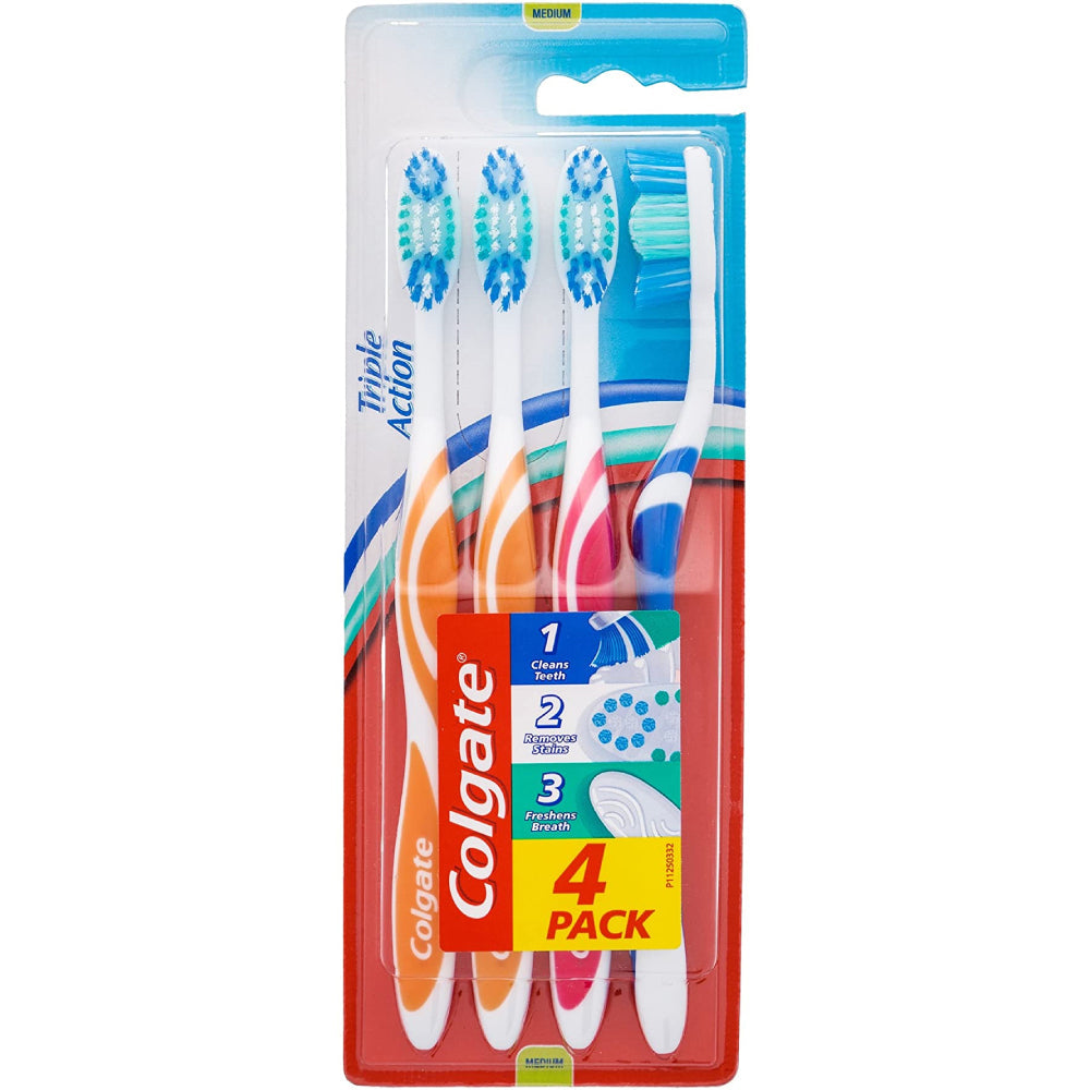 Colgate T/brush Triple Action 4's @ 35% Off