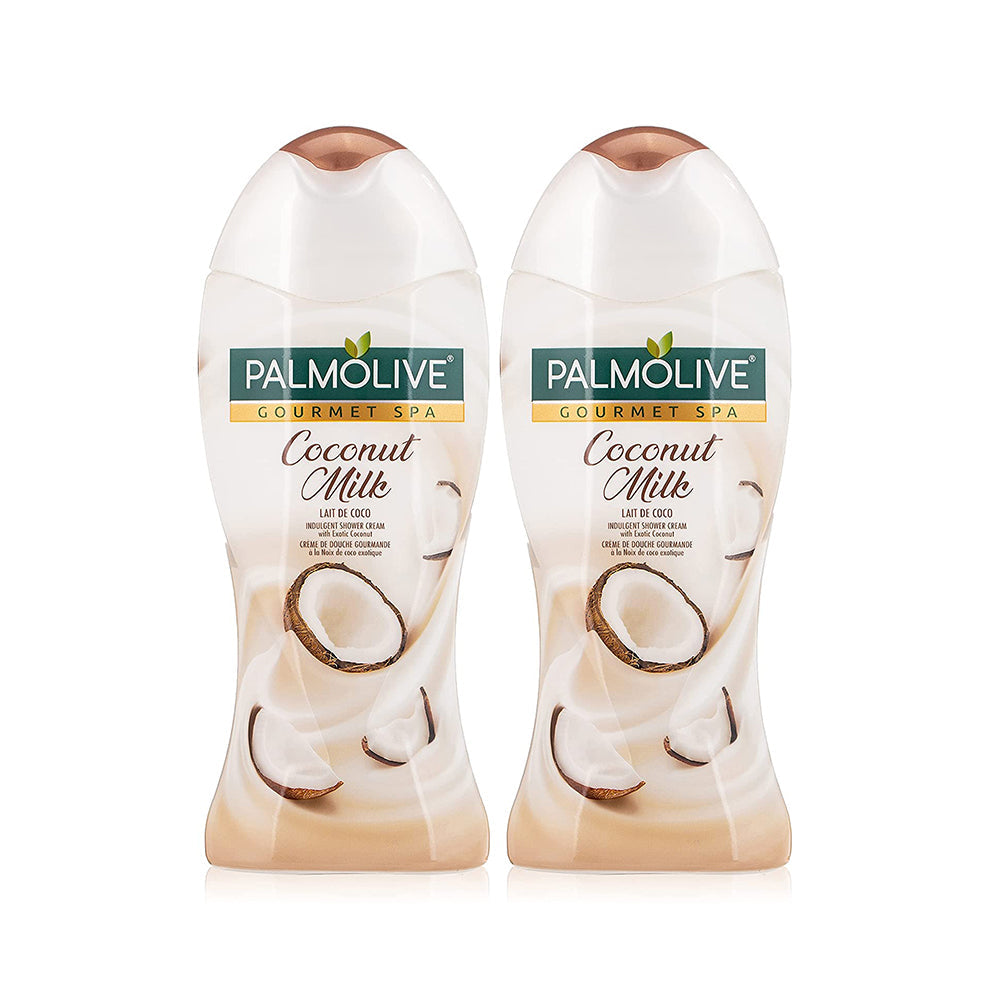 Palmolive Shower Gel Coconut Milk 500mlx2