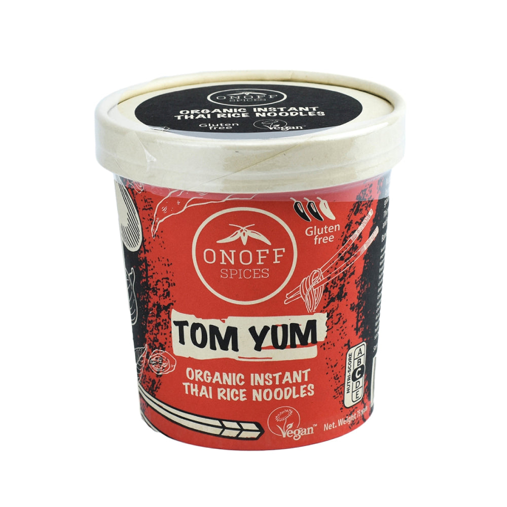 Onoff Organic Thai Instant Noodles Tom Yum 75G