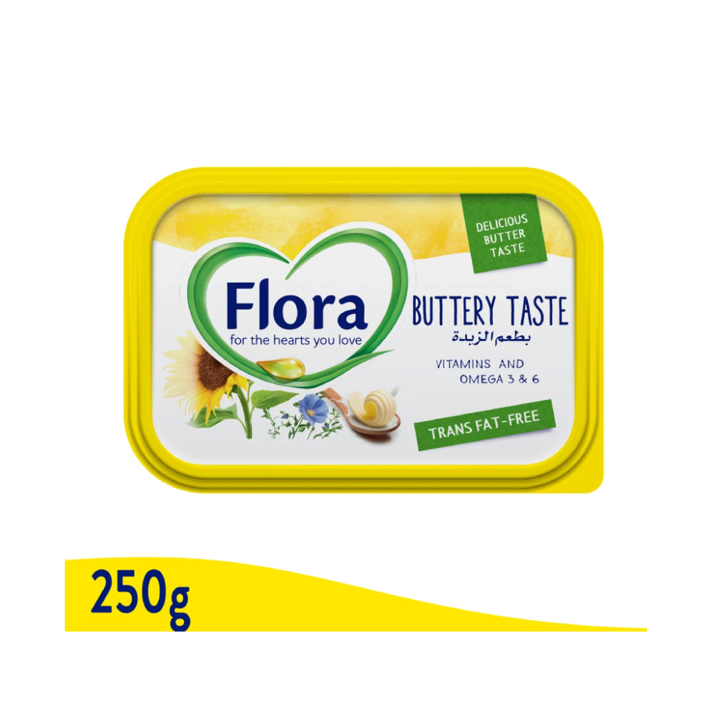 Flora Buttery Taste Margarine 250g