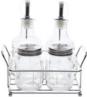 Cruet Set Glass 5s