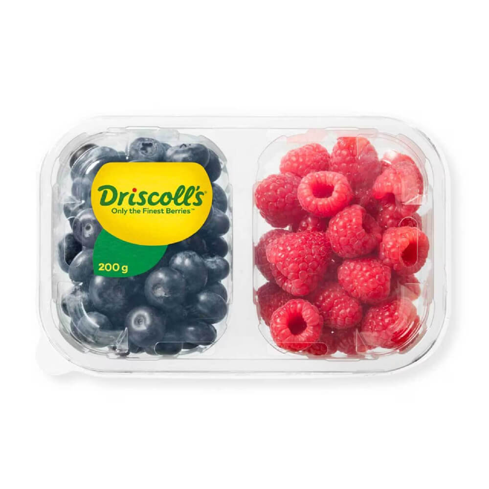 Driscoll's Blueberries & Raspberries mixed Berries South Africa 200g Pack