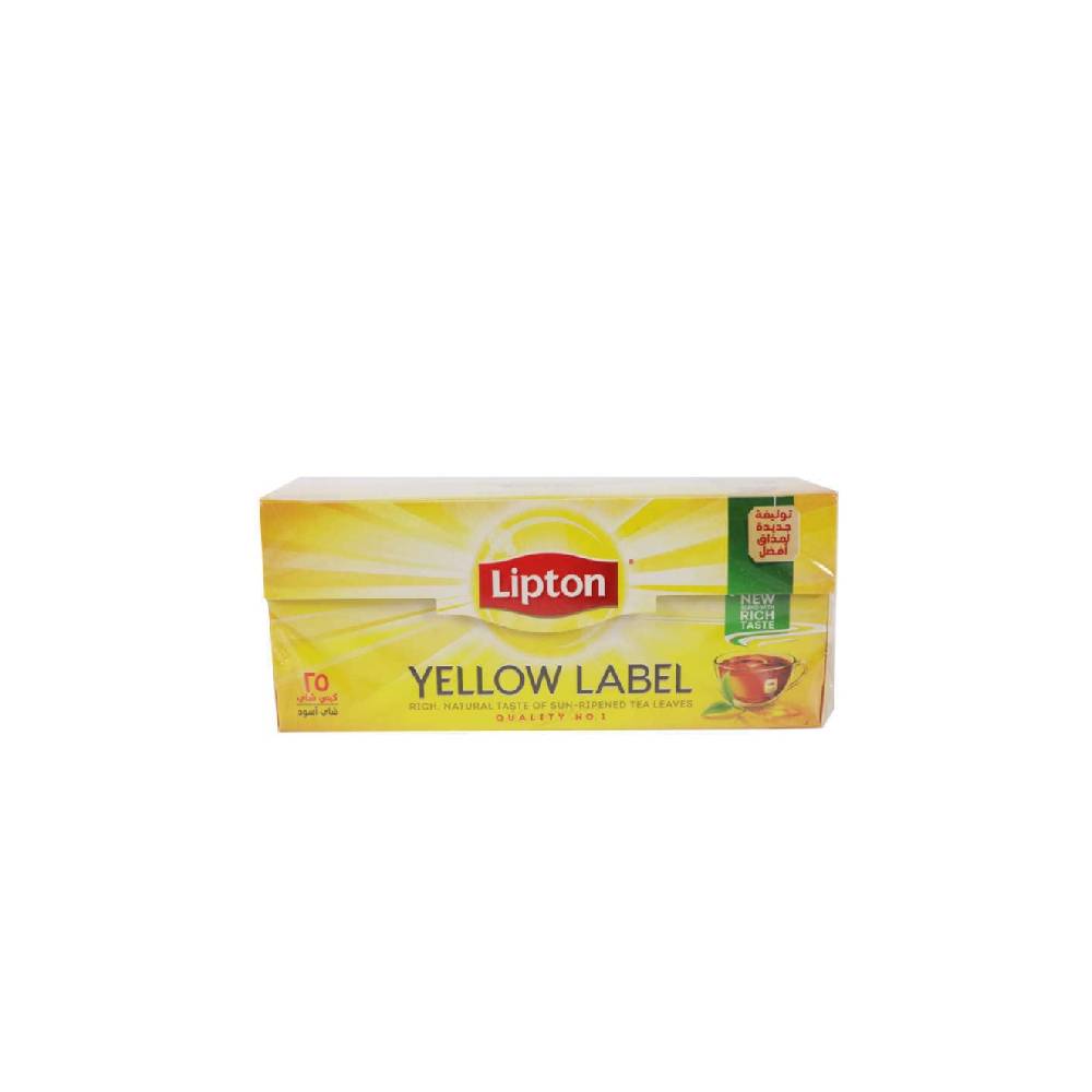 Lipton Yellow Label Tea Bag 2Gmx25S