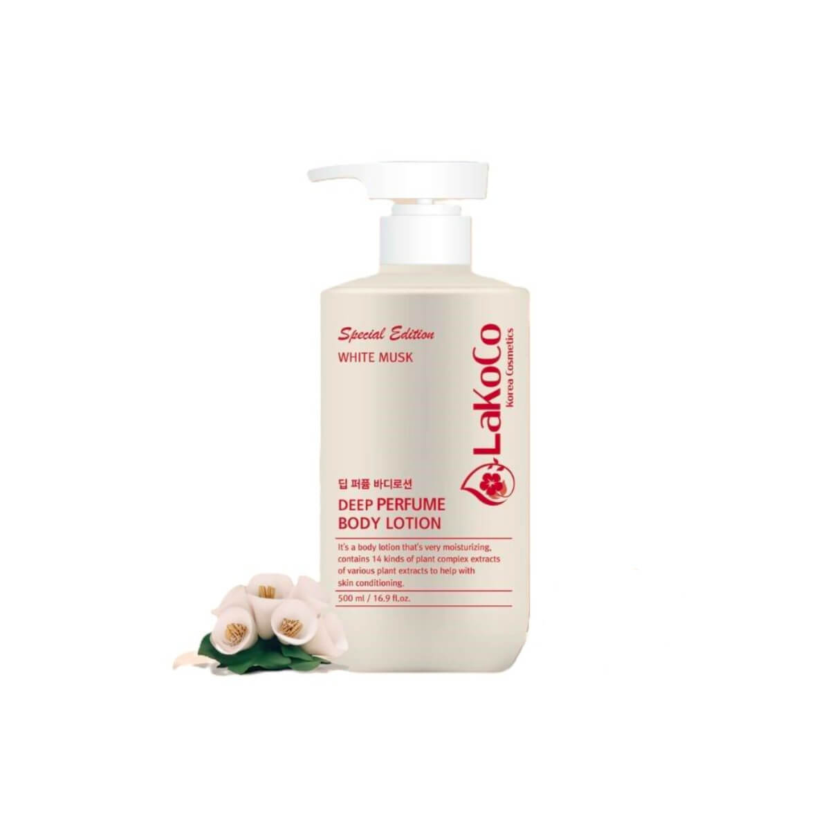 Lakoco Deep Perfume Body Lotion 500Ml