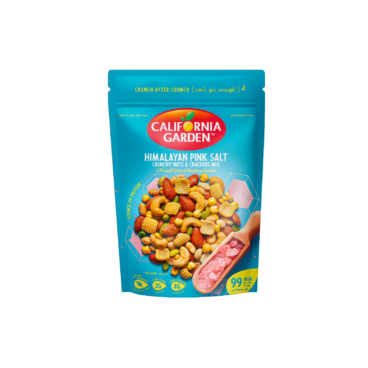California Garden Crunchy Nuts Hamalayan Salt Flavor 150GM