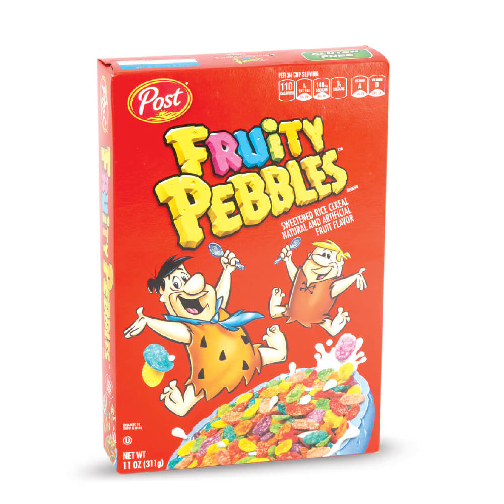 Post Fruity Pebbles Sweetened Rice Cereal  11oz