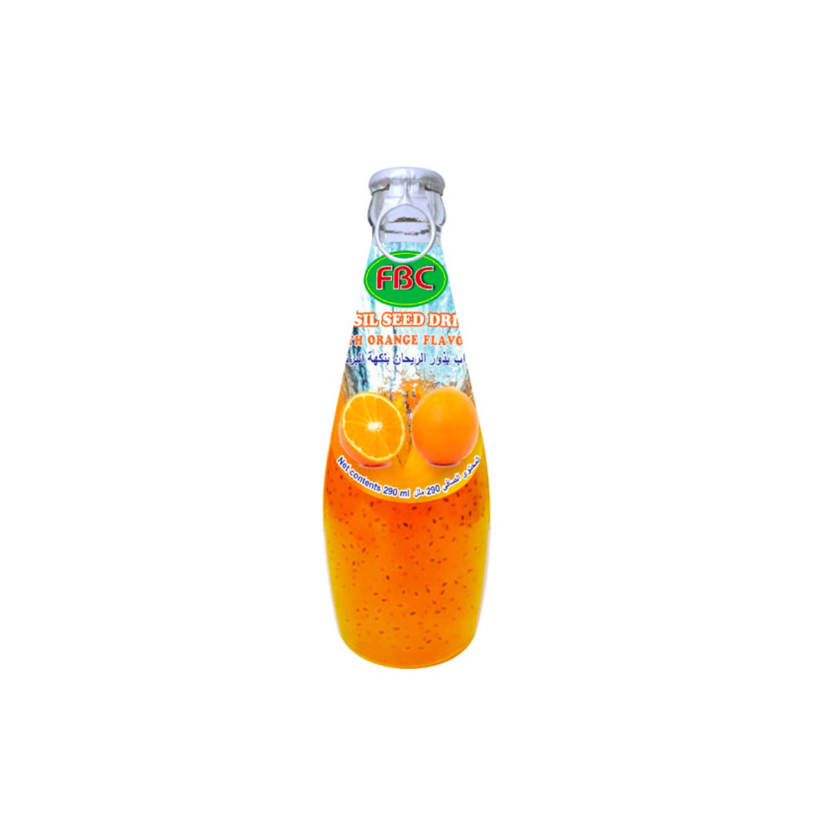 FBC Basil Seed Drink With Orange Flavored 290ml
