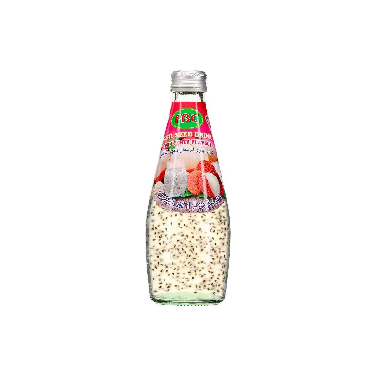 FBC Basil Seed Drink With Lychee Flavored 290ml