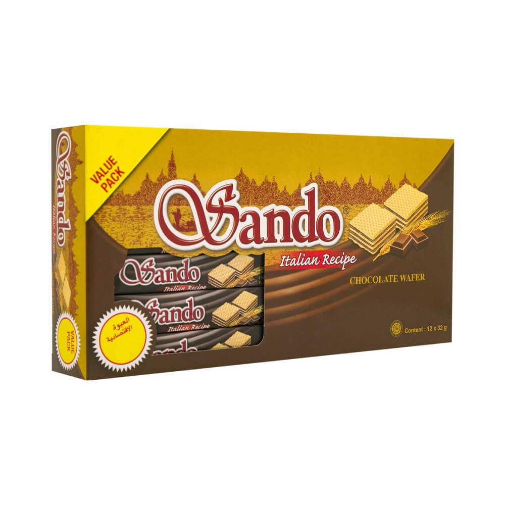 Sando Wafer Chocolate 32Gx24