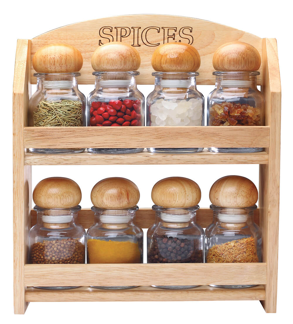 Billi Spice Rack 8 Bottles 25x8x28CM