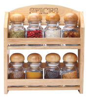 Billi Spice Rack 8 Bottles 25x8x28CM