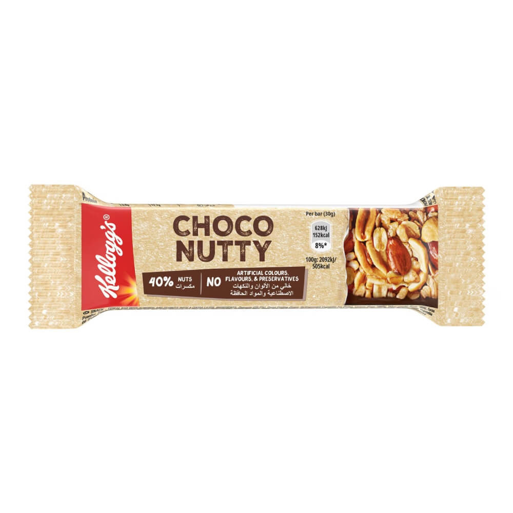 Kellogg's Choco Nutty Cereal Bar 30gm