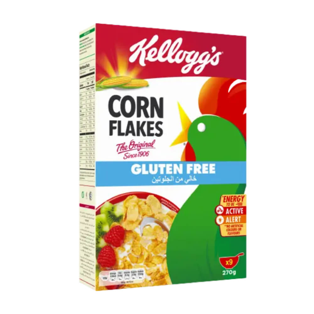Kellogg's The Original Corn Flakes Cereal Gluten Free 270gm