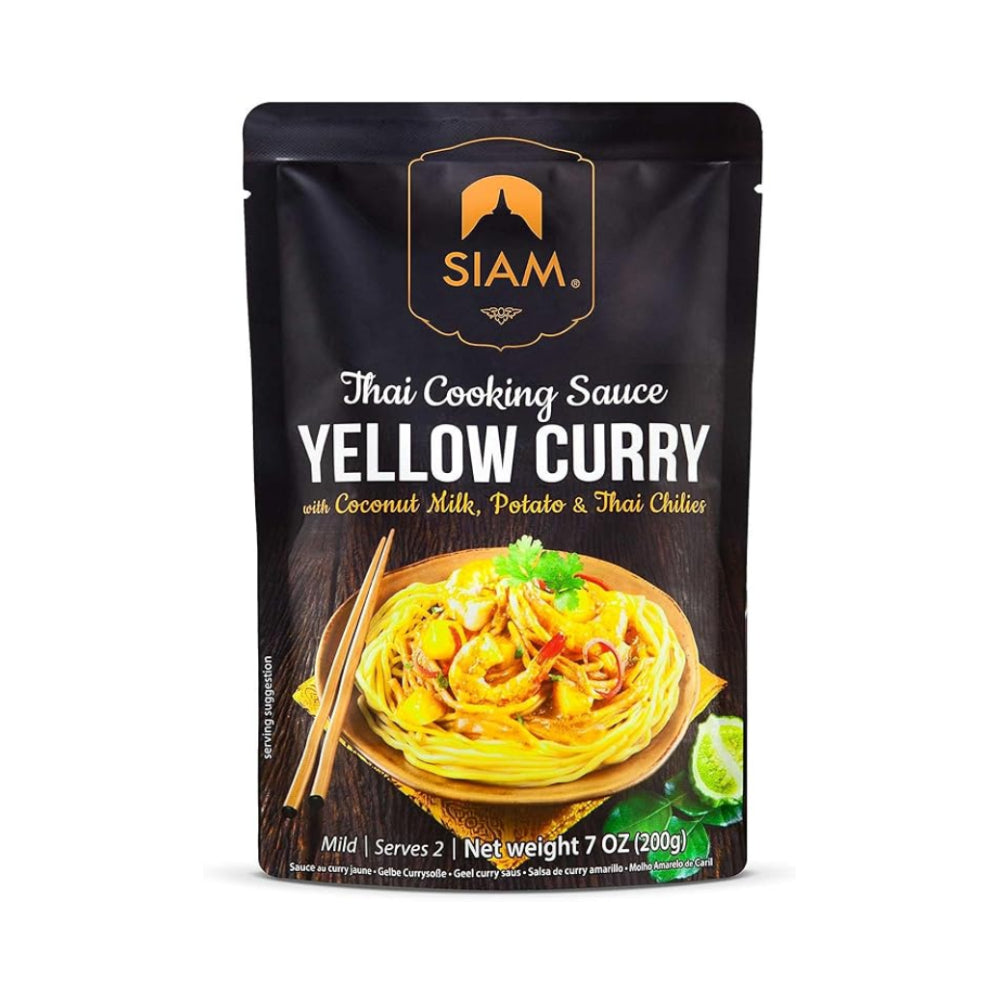 De Siam Yellow Thai Curry Sauce 200G