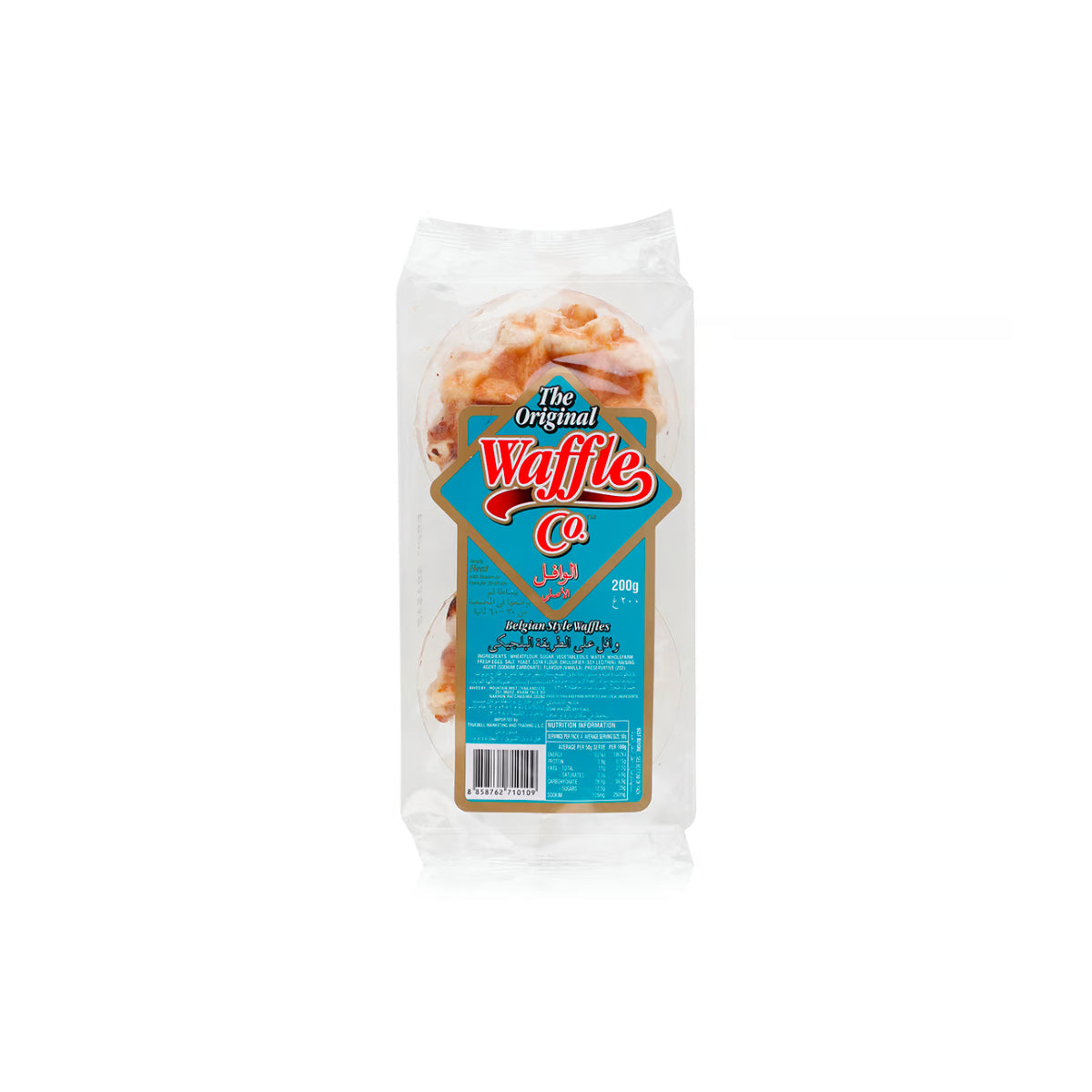 The Original Waffles Co Belgian Style Waffles 200g