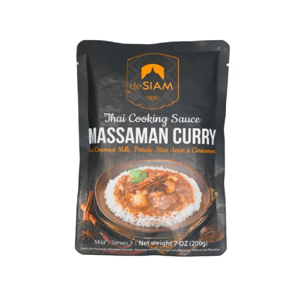 De Siam Massaman Thai Curry Sauce 200G