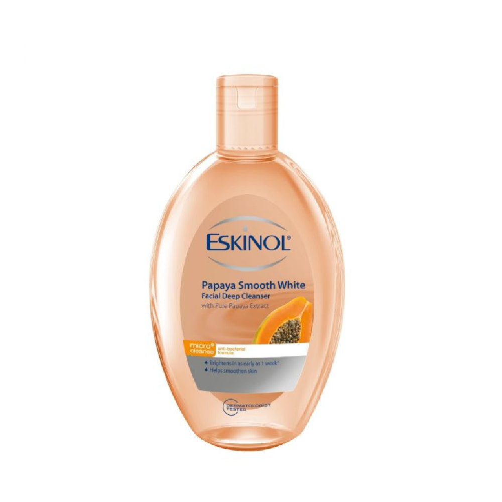 Eskinol Papaya Smooth White Facial Deep Cleanser 225ml