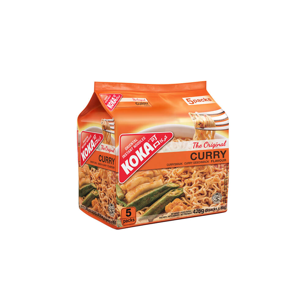 Koka Instant Noodles Curry 85Gx5