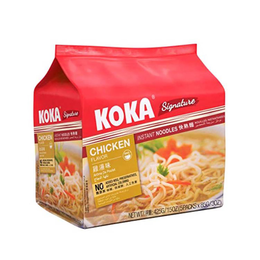 Koka Instant Noodles No MSG Chicken 85G