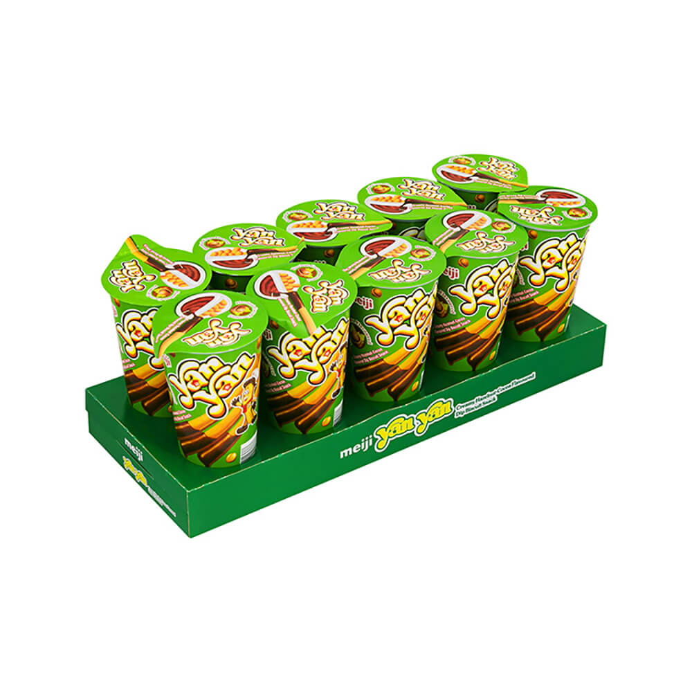 Meiji Yan Yan Chocolate Hazelnut Cup 44Gx10