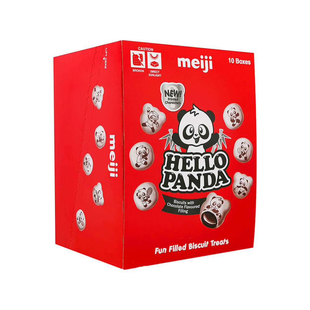 Meiji Hello Panda Chocolate 50Gx10