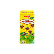 Meiji Chocorooms Milk Chocolate Flavoured Confectionery with Crispy Cracker 40g